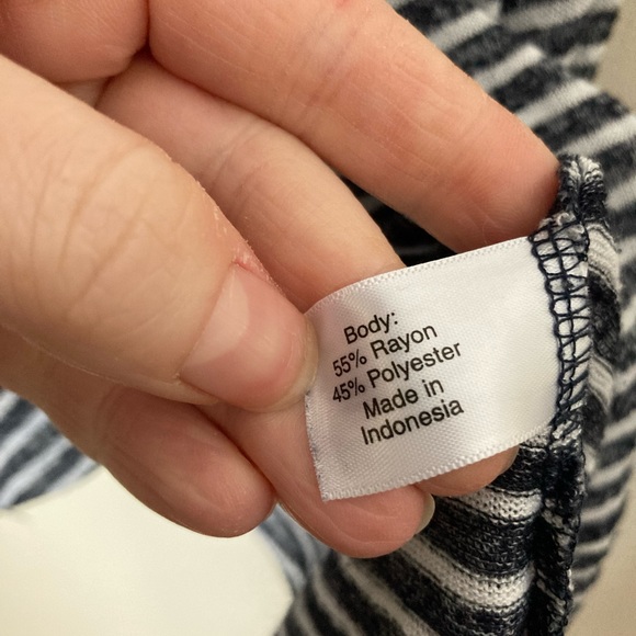 Lane Bryant Blue & White Tank, Size 22/24 - Picture 4 of 6